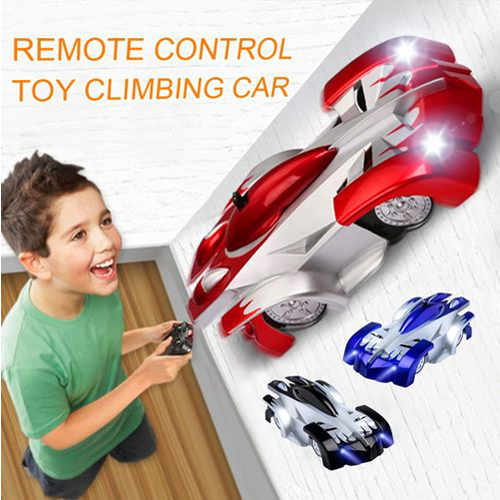 Wall Climbing Cars Remote Control with LED Light